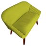 Namoradeira Anitta Pés Palito Suede Amarelo - D'Classe Decor - 2