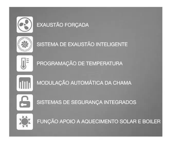 Aquecedor a Gás Lorenzetti Lz2000de-i Prata 20 Litros GN ou GLP:GLP - 4