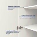 Ver mais imagens de Guarda Roupa Planejado 100% MDF 1 Porta Orion CabeCasa MadeiraOriginals Bege