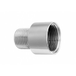Bucha de Redução Blukit em Latão 3/4x1/2" Invertida Cromada - 2