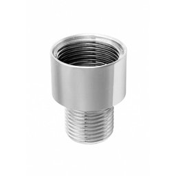 Bucha de Redução Blukit em Latão 3/4x1/2" Invertida Cromada - 1