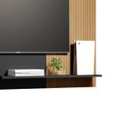 Ver imagem 5 de Painel Mênfis para Tvs de até 50" C/ Duas Prateleiras em Mdf:preto