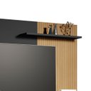 Ver imagem 6 de Painel Mênfis para Tvs de até 50" C/ Duas Prateleiras em Mdf:preto