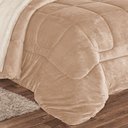 Ver imagem 2 de Coberdrom Casal King e Manta 1 Peça Cáqui