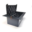 Ver imagem 2 de Caixa de Tomada Mesa Reunião Embutir Masticmol Preta Plástic