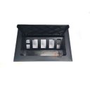 Ver imagem 3 de Caixa de Tomada Mesa Reunião Embutir Masticmol Preta Plástic