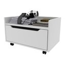 Ver imagem 1 de Gabinete Banheiro 60cm com 1 Gaveta e Rodízios Multimóveis CR10124 Branco