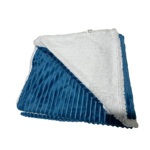 COBERTA MANTA/SHERPA CASAL 2,20X1,80 - COR AZUL ROYAL