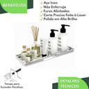 Ver imagem 2 de Porta Shampoo Inox Suporte De Parede Banheiro MAX