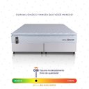 Ver imagem 4 de Conjunto Box Branco Luanda Branco Espuma D28 Queen 158x198x62 - King House