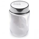 Ver imagem 5 de Conjunto Paliteiro Saleiro de Vidro 100g Tampa Inox Mesa Porta Sal Palito de Dente Mesa Organizada