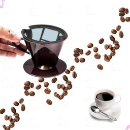Coador Mini Filtro de Café Permanente 102 Refil Amélia Durável - 6