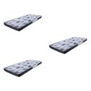 Ver imagem 1 de Kit 3 Colchões Solteiro D 20 2 88x14cm e 1 88x12cm Astra Montreal Cinza/Branco