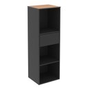 Ver imagem 3 de Armário Livreiro Smart Office 1 Gaveta e Tampo Mdf Usinado 100cm