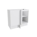 Ver imagem 5 de Balcão de Canto Reto Celeste Kappesberg 100% Mdf 1 Porta Branco 98cm