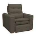 Ver imagem 4 de Poltrona do Papai Confortável Retrátil Reclinável Suede Srj:capuccino