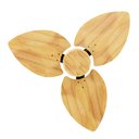 Ver imagem 4 de Ventilador de Teto Natuvent Dahlia No Light 3 Pás Madeira Teca 127v
