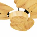 Ver imagem 2 de Ventilador de Teto Natuvent Dahlia No Light 3 Pás Madeira Teca 127v