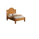 Ver imagem 2 de Cama Solteiro Isis 100% Mdf para Colchão 188x88 Cm -super Reforçada -basoto:nature