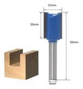 Ver imagem 2 de Fresa Reta Para Tupia Haste 6mm Corte 15mm X 20mm