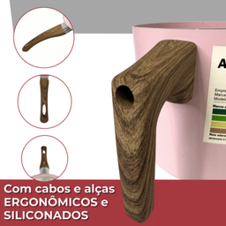 Leiteira Rosa Sahara 14cm Revestimento Cerâmica Antiaderente Casambiente - 2