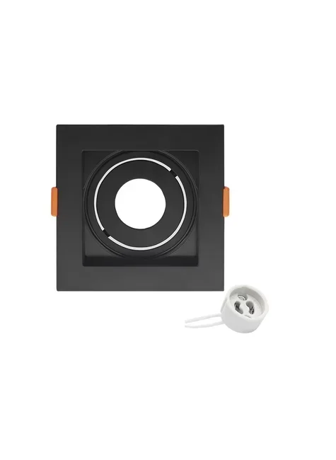 Ver imagem 2 de Spot Led Slim Quadrado de Embutir 50W MR16 Blumenau