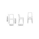 Ver imagem 6 de Cadeira Alice Terracota Tramontina 92037/242