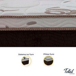 Cama Box Baú Solteiro Bege e Colchão Sleep King Molas Ensacadas Ortobom - 4