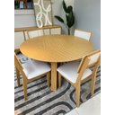 Ver imagem 6 de Mesa Jantar 130 cm Tampo Giratório