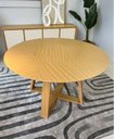 Ver imagem 1 de Mesa Jantar 130 cm Tampo Giratório