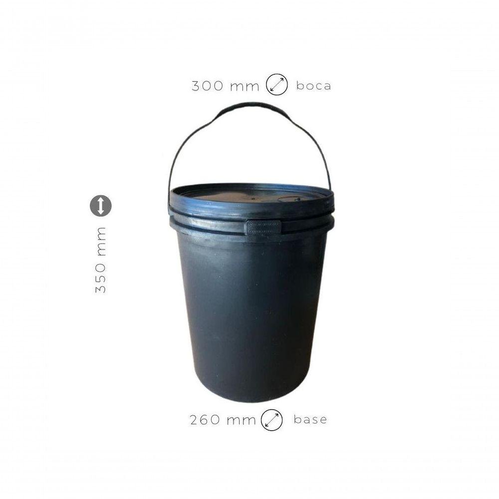 Balde 20l Plástico para Dar Leite para Bezerros - 3