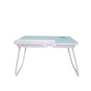 Ver imagem 4 de Mesa para Notebook Azul Madeira Ajustável Dobrável