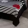 Cobertor Casal Raschel Plus Preto Jolitex - 2