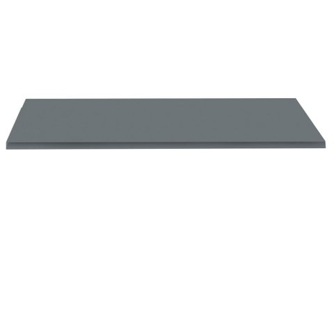 Tampo Quadrado 90 Cm (largura) P25 Pandin Mdp 2,50 Cm (altura) Cor Grafito
