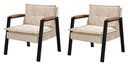Ver imagem 1 de Conjunto de 2 Poltronas Fortaleza Linho Nude/bege Gdecor