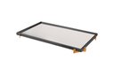 Ver imagem 1 de Bandeja Decorativa Espelhada Gala Mdf Laminado Preto/ouro