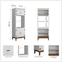 Ver imagem 5 de Cozinha Modulada 6 peças - Branco