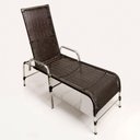 Ver imagem 1 de Espreguiçadeira Em Alumínio Piscina Jardim Tabaco