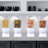 Dispenser de Cereal Automático 5,5l – Porta Alimentos Hermético para Sucrilhos, Granola e Cereais, C - 6
