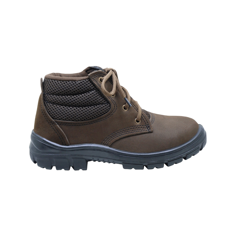 Botina Kadesh Nobuck Marrom N37 Ca 17017