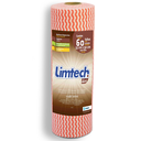 Ver imagem 1 de Pano Multiuso Limtech - 33cm X 30m - 60 Folhas - 45g/m² - Laranja