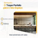 Ver imagem 3 de Kit 6 Banquetas Quadrada Junco Cappuccino para Balcão Ilha Cozinha Área Gourmet Bancada Piscina Bar
