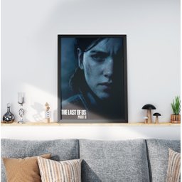 Quadro Decorativo Moldura Preta 30x40cm The Lasf Of Us - 2