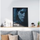 Ver imagem 2 de Quadro Decorativo Moldura Preta 30x40cm The Lasf Of Us