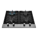 Ver imagem 1 de Cooktop a Gás Fischer 4 Bocas Platinium com Trempe de Ferro Fundido Mesa Vidro Bivolt