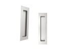 Ver imagem 1 de Puxador Concha/Cava 20cm em Aço Inox Cor Branco Pérola (2un)