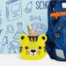 Porta Objetos e Canetas de Mesa Infantil Tigre Decorfun porta objetos, porta caneta infantil, porta  - 3