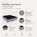 Ver imagem 6 de Base Cama Box Queen Bipartido Essential 37x158x198cm Grafite