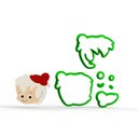 Ver imagem 1 de Cortador Flintstones - Ban Ban Rosto Modular Tamanho 5 Cm