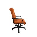 Ver imagem 3 de Cadeira Diretor Para Escritório Linha Itália Laranja